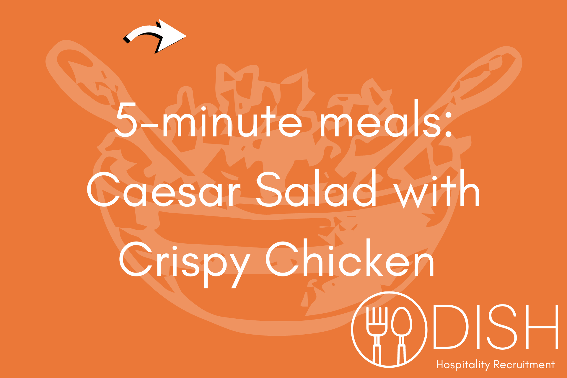 5-minute meals: Caesar Salad with Crispy Chicken