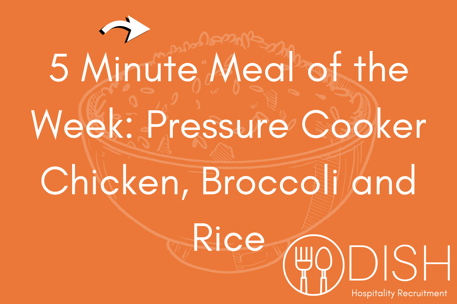 5 Minute Meal of the Week: Pressure Cooker Chicken, Broccoli and Rice