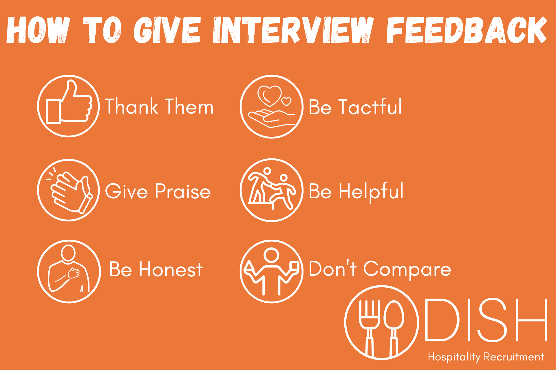 How to Give Interview Feedback to Unsuccessful Candidates