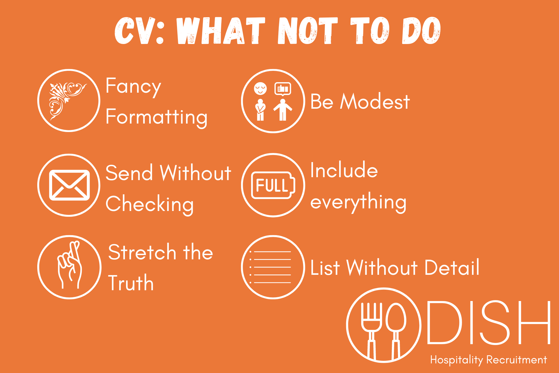 6 Mistakes Candidates Make When Writing CVs