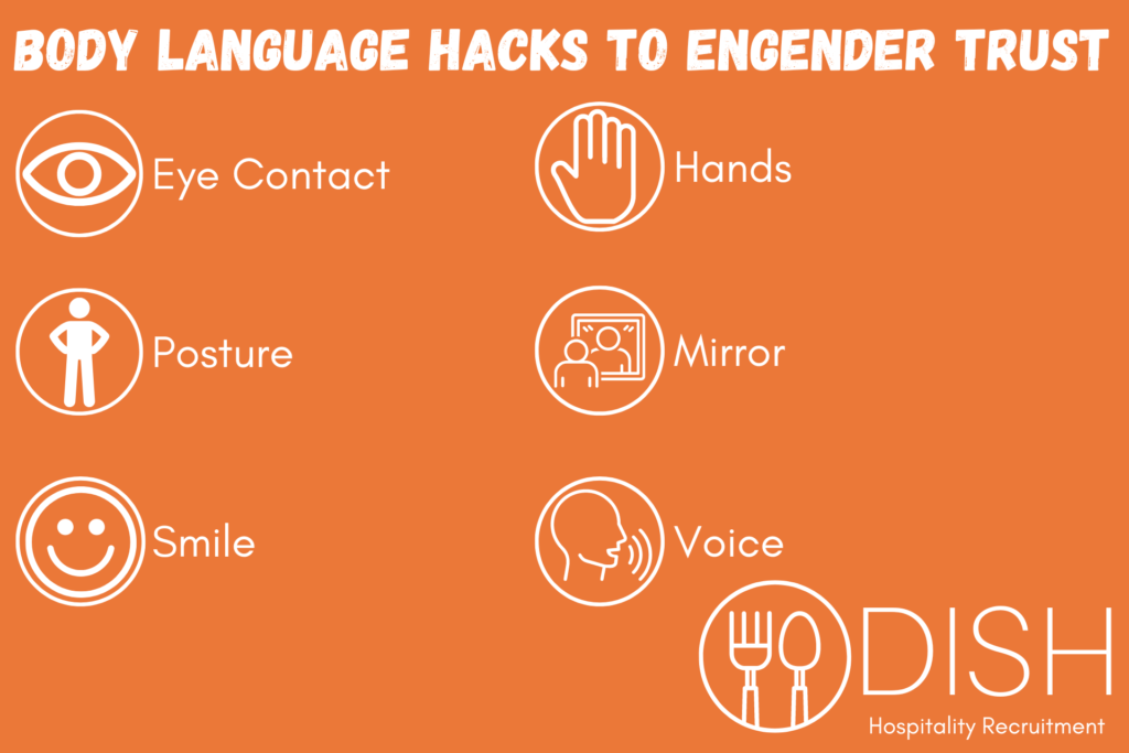 6 Body Language Hacks to Engender Trust