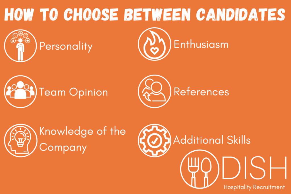 How to Choose Between Two Good Candidates