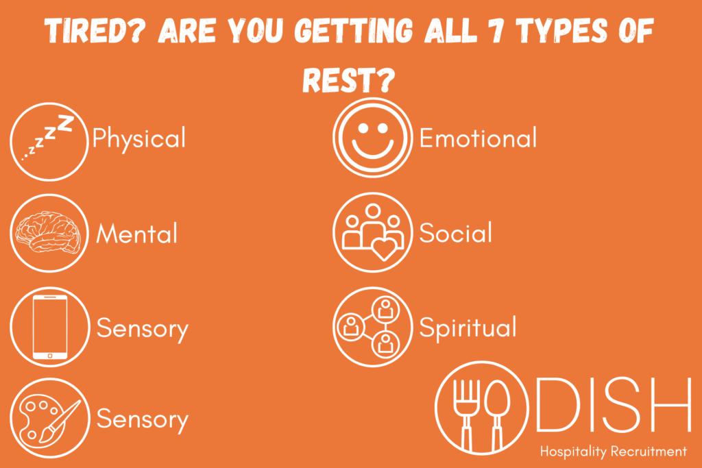 Tired? Are You Getting All 7 Types of Rest?