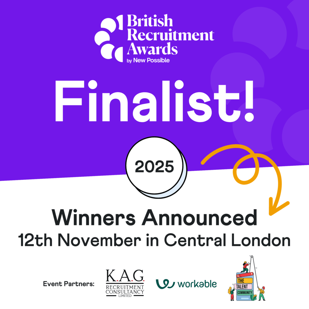​We’re a Finalist in the British Recruitment Awards 2025 cover